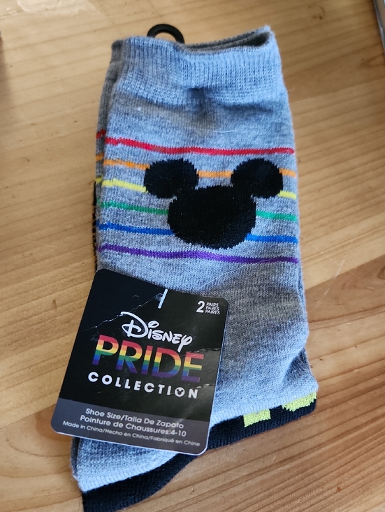 Disney Accessories - Disney Pride Collection socks MIni Mouse